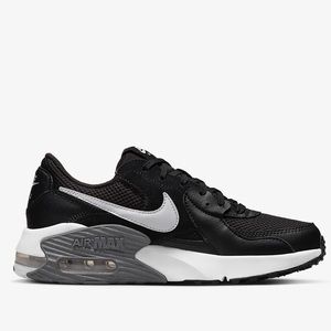 Nike pro air max black and white shoes